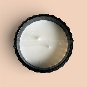 Elegant White Scented Candle “ozone” Scent Fresh & and Clean Aroma